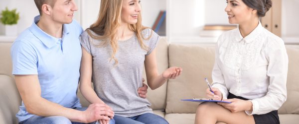 Beauty couple solved their problems on psychotherapy.